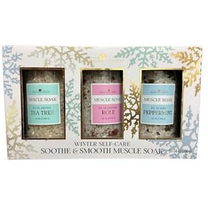 MorganChilds Self-Care ~SOOTHE & SMOOTH MUSCLE SOAK~TEA TREE/ROSE/PEPPERMINT
